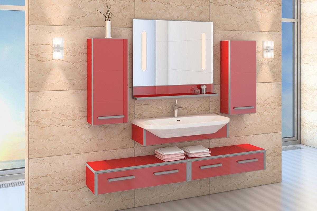 Bei der Auswahl der Möbel für das Badezimmer müssen Sie die Größe und das Farbdesign berücksichtigen